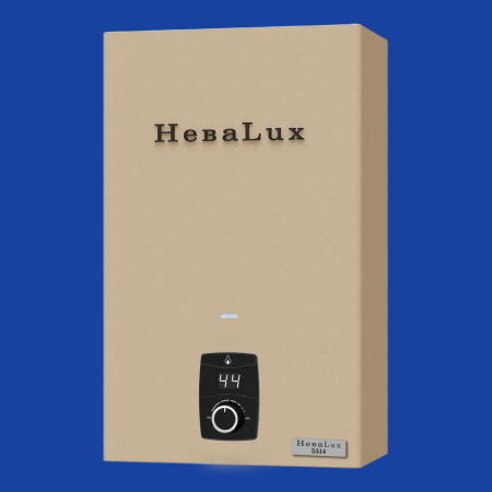 НЕВА Lux 5514 бежевый колонка газовая (водонагреватель проточный)